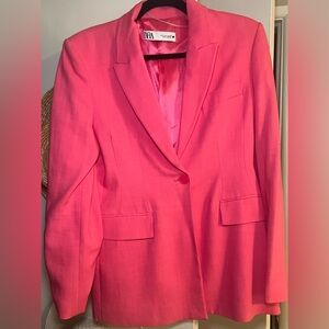 Pink Medium Zara Jacket